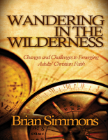 Wandering in the Wilderness_ Ch - Brian Simmons.epub